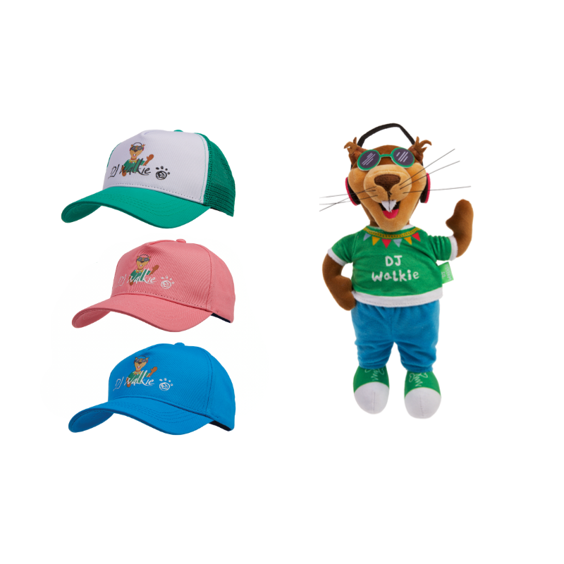 Mini Walkie + DJ Walkie Caps